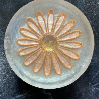 HAND PAINTED YELLOW DAISY