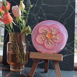 HAND PAINTED PINK PETALS