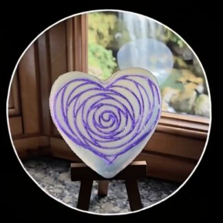 HEARTS DELIGHT - PURPLE SWIRL